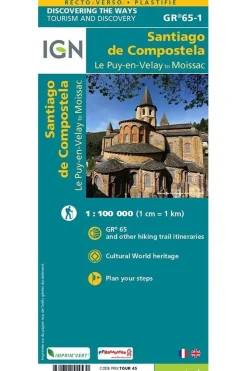 Fashion IGN St-Jacques-de-Compostelle / Puy-en-Velay-Moissac GR65-1 2023