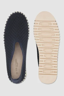 Discount Ilse Jacobsen Slipper Flats Dark Indigo