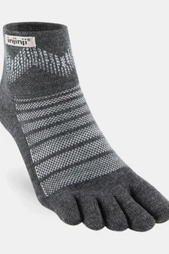 Fashion Injinji Wandelsokken Outdoor Midweight Mini-Crew Wool Slate