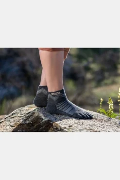 Fashion Injinji Wandelsokken Outdoor Midweight Mini-Crew Wool Slate