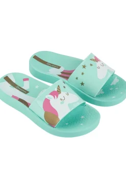 Fashion Ipanema Slippers Urban Kids Green/White
