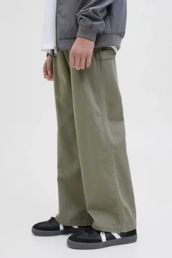 Fashion Jack & Jones Broek Alex Co Carpenter Dusty Olive