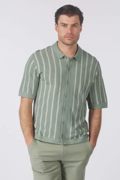 Discount Jack & Jones Hemd Emild Iceberg Green