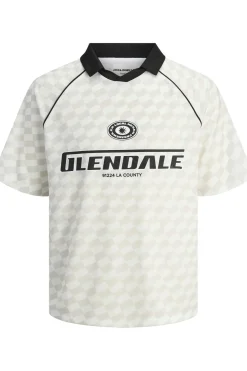 Polo Lido Aop Mesh Open Collar-Jack & Jones Fashion