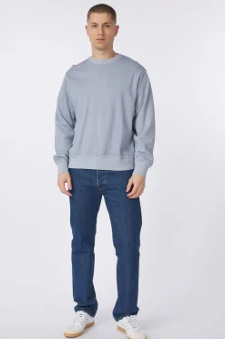 Online Jack & Jones Trui Echarge Faded Sweat Dark Blue (Jeans)