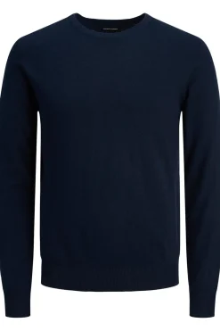 Clearance Jack & Jones Trui Emil Navy Blazer