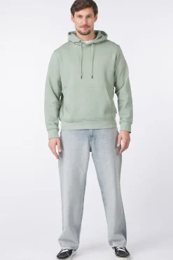Discount Jack & Jones Trui Star Basic Iceberg Green
