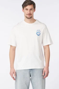 Discount Jack & Jones T-Shirt Charge Printed Cloud Dancer