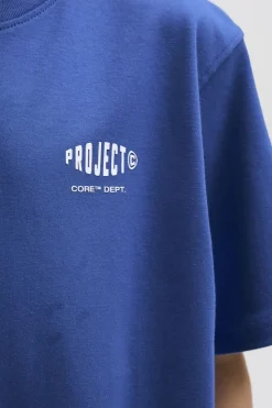 Fashion Jack & Jones T-Shirt Concrete Globe Beaucoup Blue