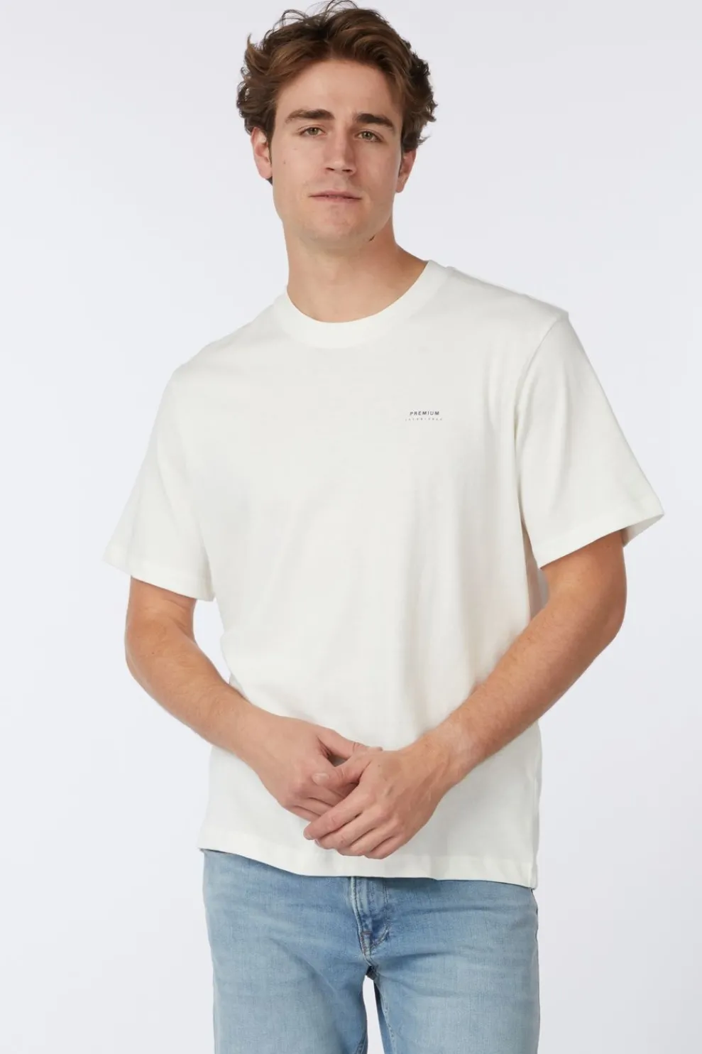 Fashion Jack & Jones T-Shirt Jprblatom Blue Denim