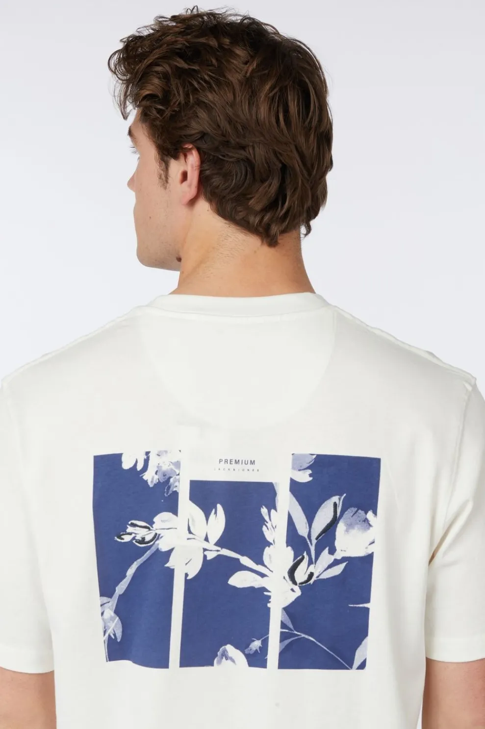 Fashion Jack & Jones T-Shirt Jprblatom Blue Denim