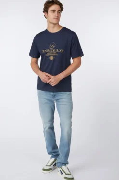 Clearance Jack & Jones T-Shirt Jprblujayce Fst Blue Denim