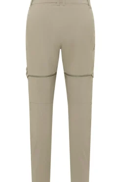 Discount Jack Wolfskin Afritsbroek Hikeout Zip Off Pants W Stone