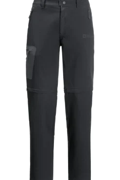 Clearance Jack Wolfskin Afritsbroek Active Track Zip Off Phantom