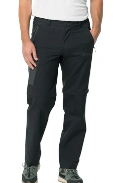 Clearance Jack Wolfskin Afritsbroek Active Track Zip Off Phantom
