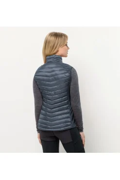 New Jack Wolfskin Bodywarmer Routeburn Pro Ins Vest W dark blue/light grey