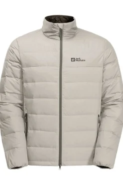 Outlet Jack Wolfskin Donsjas Ather Down Off White/Ecru