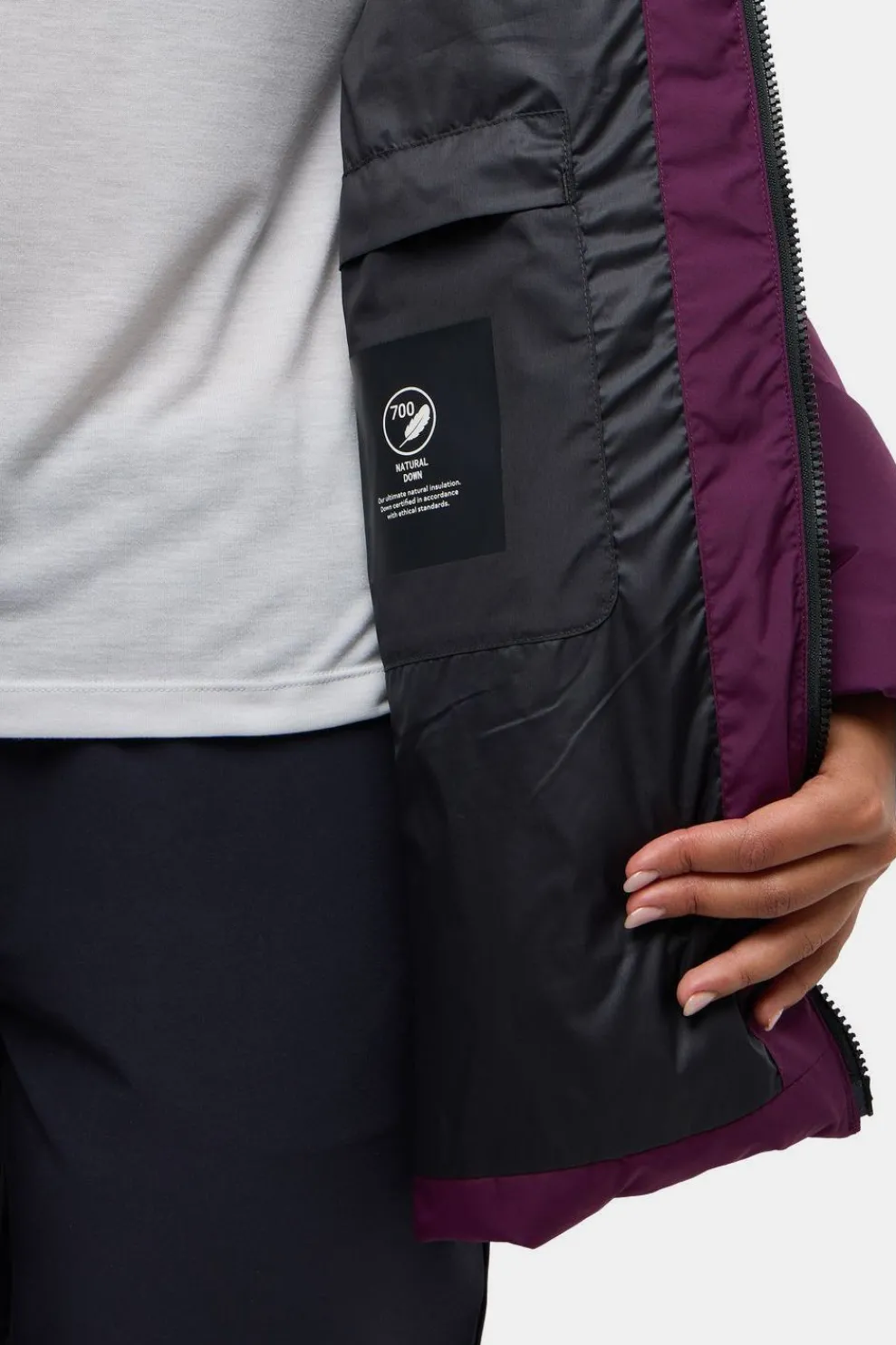 Best Jack Wolfskin Donsjas Kirschallee Jkt W prune