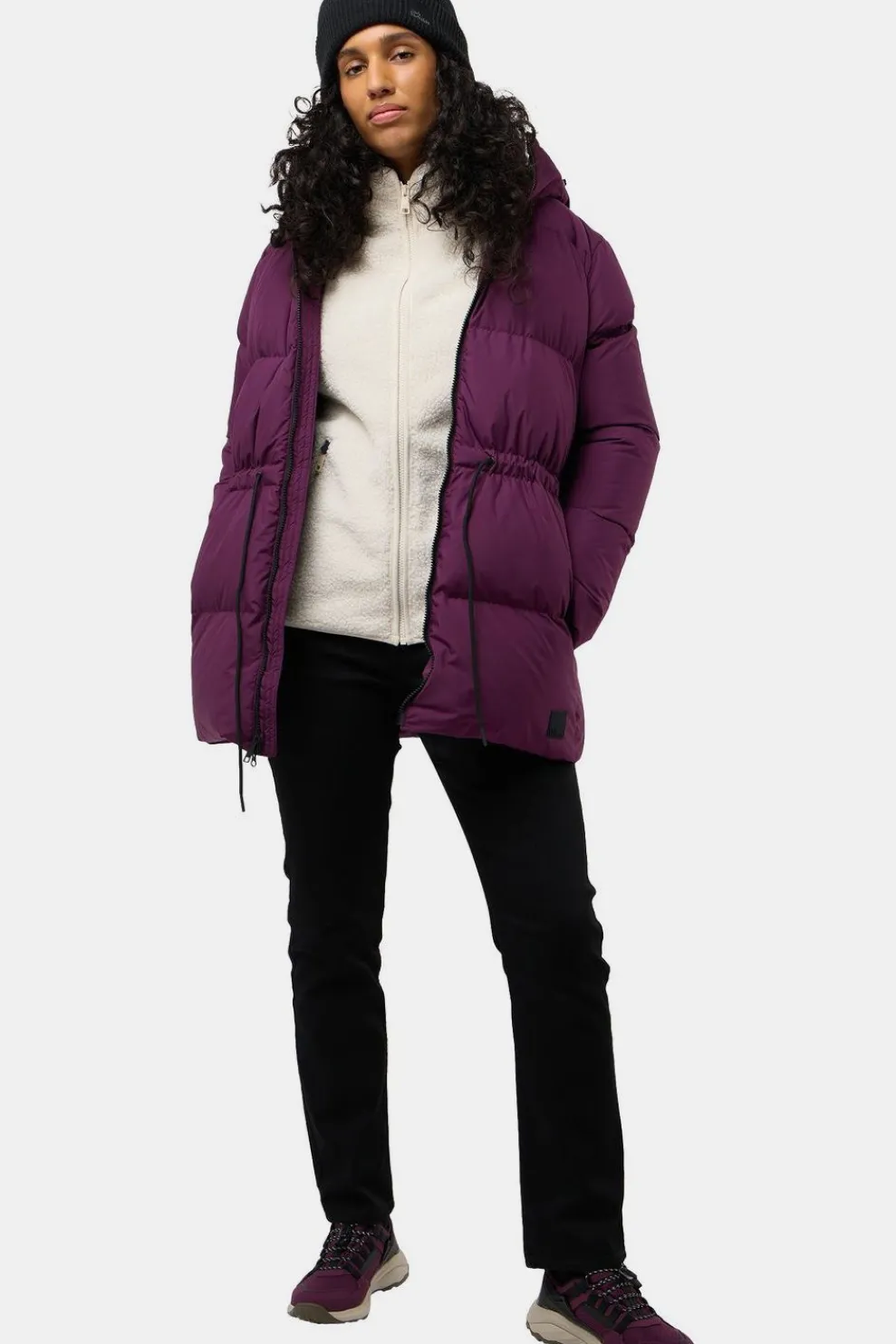 Best Jack Wolfskin Donsjas Kirschallee Jkt W prune