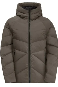 Best Jack Wolfskin Donsjas Mariemplatz Cold Coffee