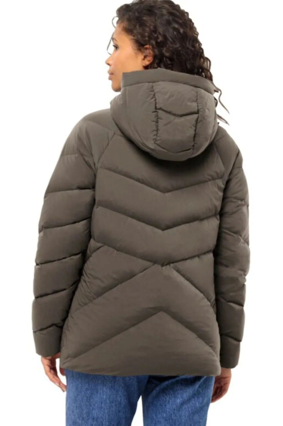 Best Jack Wolfskin Donsjas Mariemplatz Cold Coffee