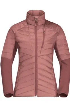 New Jack Wolfskin Donsjas Nebelhorn Down Hybrid W Blush Powder