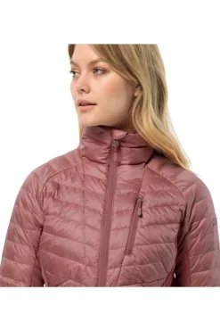 New Jack Wolfskin Donsjas Nebelhorn Down Hybrid W Blush Powder