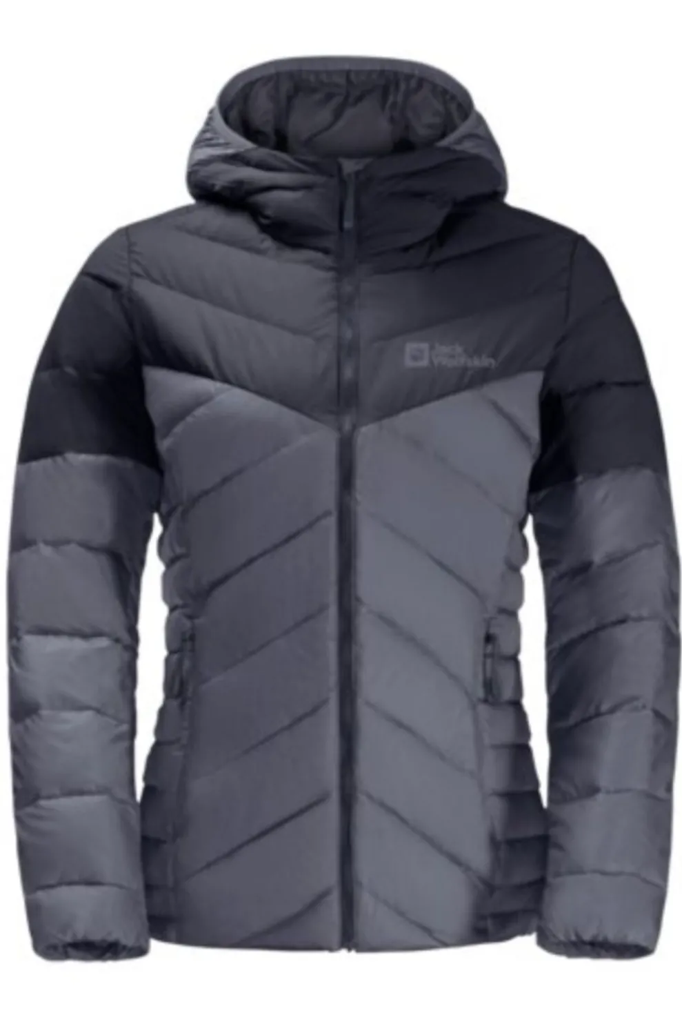 Discount Jack Wolfskin Donsjas Tundra Down Hoodie W Dolphin