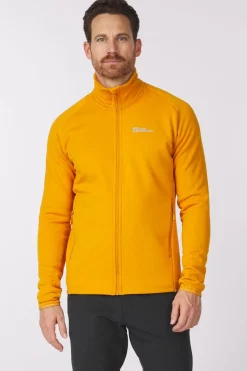 New Jack Wolfskin Fleece Baiselberg Fz Safflower