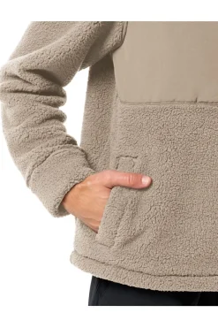 Best Jack Wolfskin Fleece Felslicht Hooded Sand Brown