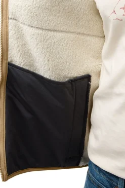 Best Jack Wolfskin Fleece Kaminfeuer Hooded Jkt M Sand Brown