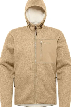 Best Jack Wolfskin Fleece Kaminfeuer Hooded Jkt M Sand Brown