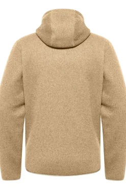 Best Jack Wolfskin Fleece Kaminfeuer Hooded Jkt M Sand Brown