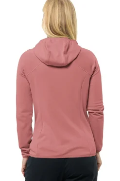 Best Jack Wolfskin Fleece Kolbenberg Hooded Fz Mineral Red