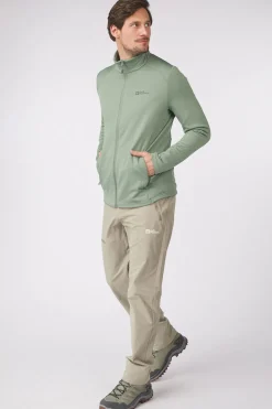 Online Jack Wolfskin Fleece Kolbenberg Fz M Eucalyptus
