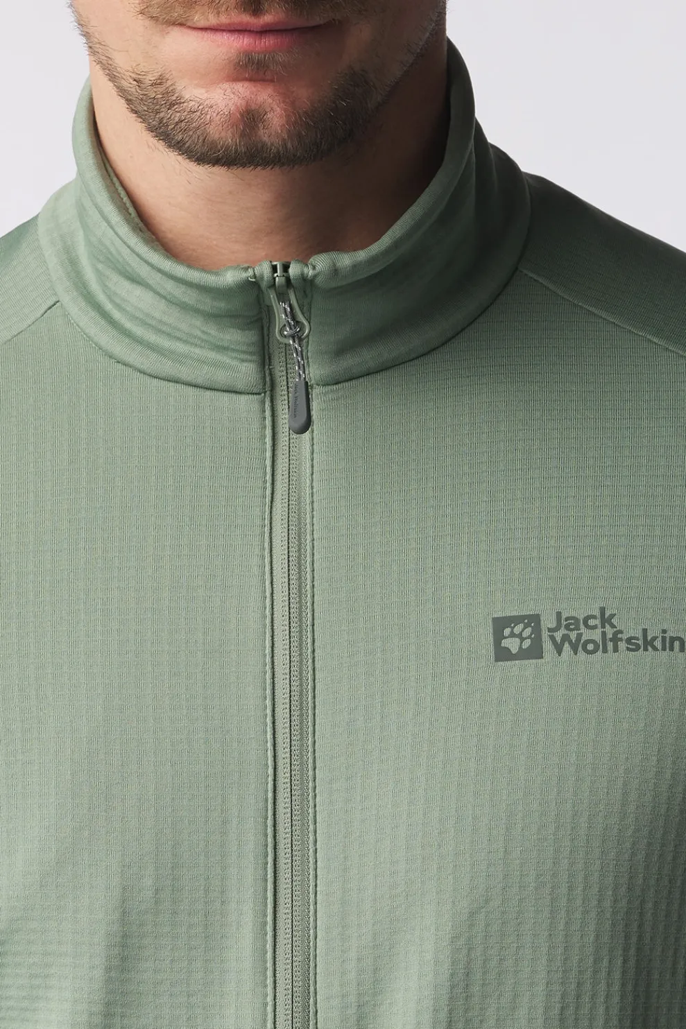 Online Jack Wolfskin Fleece Kolbenberg Fz M Eucalyptus