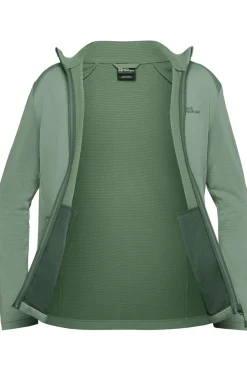 Online Jack Wolfskin Fleece Kolbenberg Fz M Eucalyptus