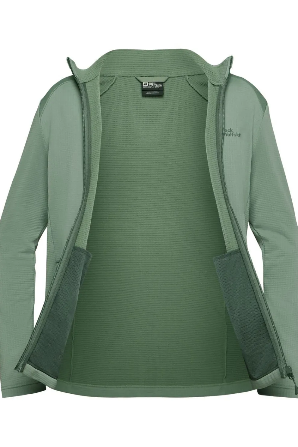 Online Jack Wolfskin Fleece Kolbenberg Fz M Eucalyptus