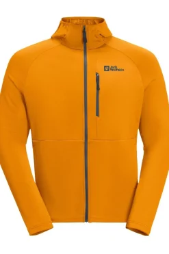 Best Jack Wolfskin Fleece Kolbenberg Hooded Safflower