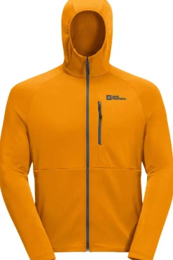 Best Jack Wolfskin Fleece Kolbenberg Hooded Safflower