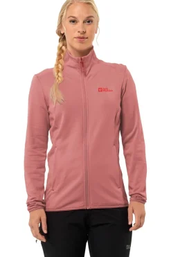 Fashion Jack Wolfskin Fleece Kolbenberg mid pink