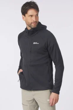 Hot Jack Wolfskin Fleece Kolbenberg Hooded Fz M Phantom