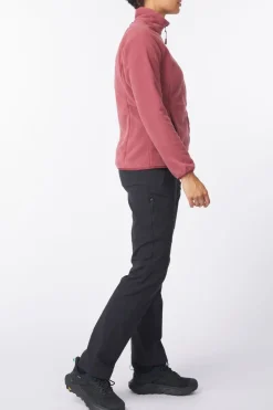 Sale Jack Wolfskin Fleece Moonrise Fz Red Ochre