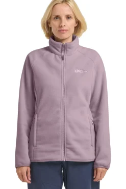 Discount Jack Wolfskin Fleece Moonrise Fz W Wild Blossom