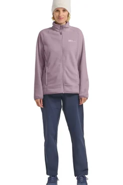 Discount Jack Wolfskin Fleece Moonrise Fz W Wild Blossom