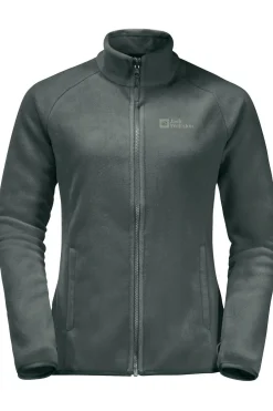 Best Jack Wolfskin Fleece Moonrise Fz Slate Green