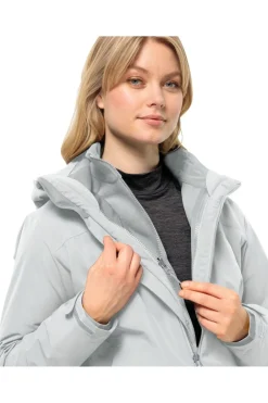 Online Jack Wolfskin Fleece Moonrise Fz Cool Grey