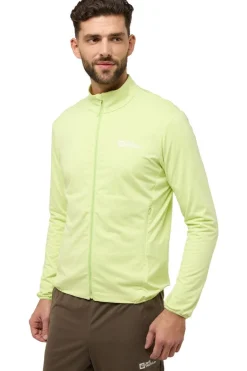Best Jack Wolfskin Fleece Prelight Trail Fz M Lime Green