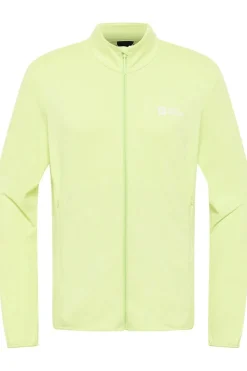 Best Jack Wolfskin Fleece Prelight Trail Fz M Lime Green