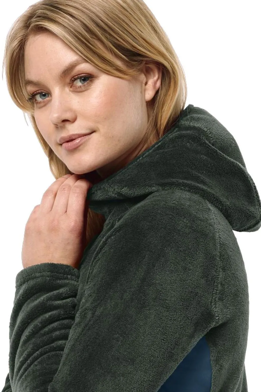 Fleece Rotwand Hooded Fz-Jack Wolfskin Best